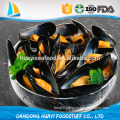 local farm raised seasoned mussel meat with shell